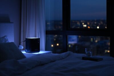 air purifier with illumination