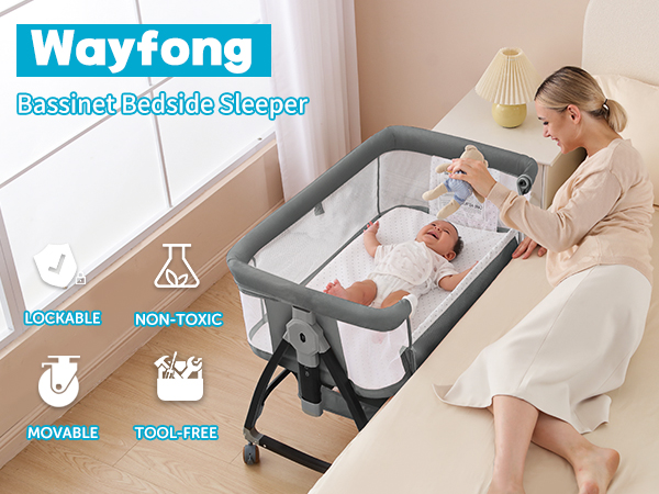 Wayfong Baby Bassinet