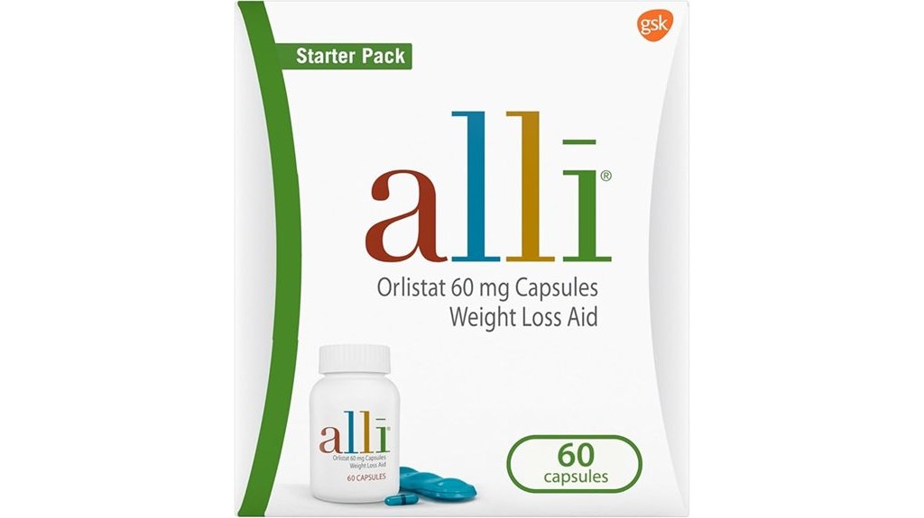 alli weight loss capsules