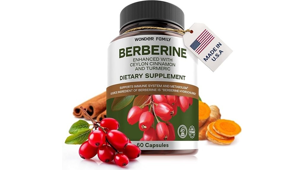 berberine with probiotics blend