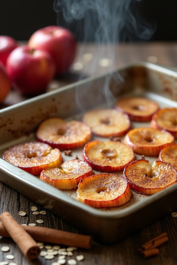 cinnamon apple slices delight