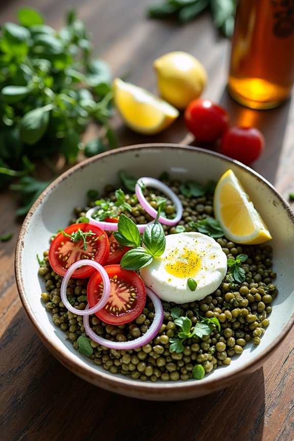 herby lentil salad benefits