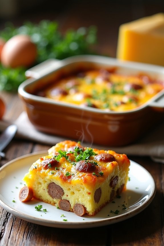 keto casserole with sausage