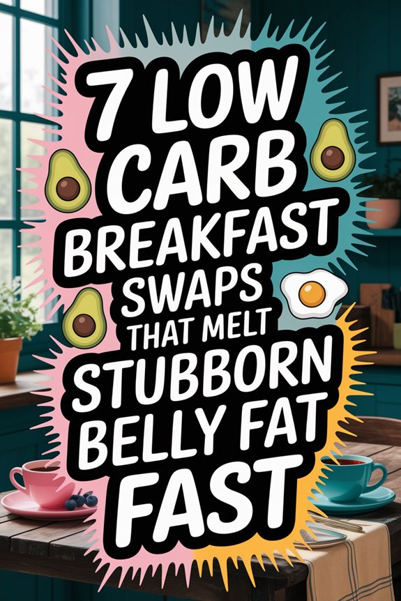 7 Low Carb Breakfast Swaps That Melt Stubborn Belly Fat Fast. Weight Loss