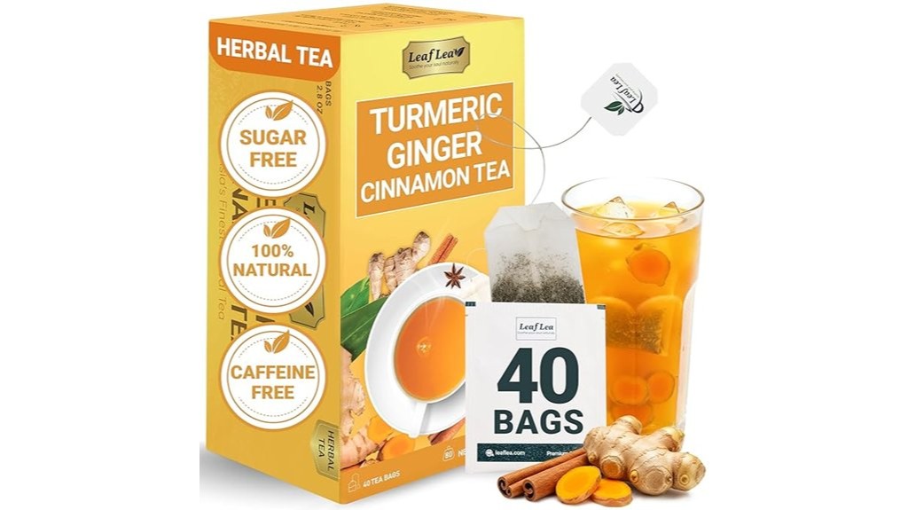 natural caffeine free tea bags