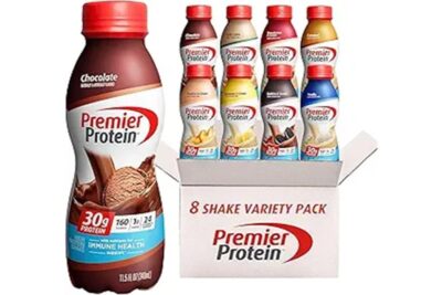 protein drink flavor selection