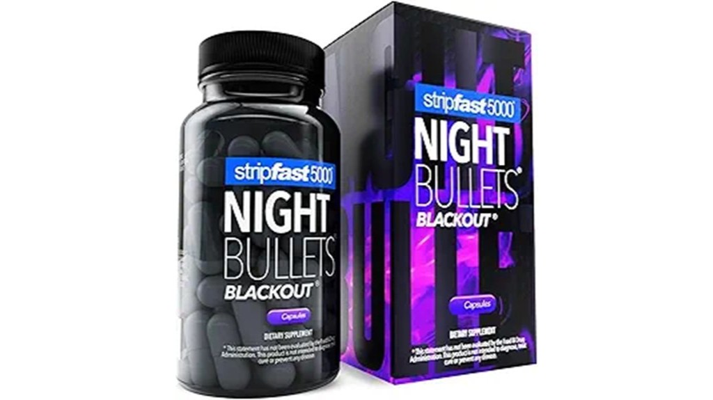 stripfast5000 night bullet capsules