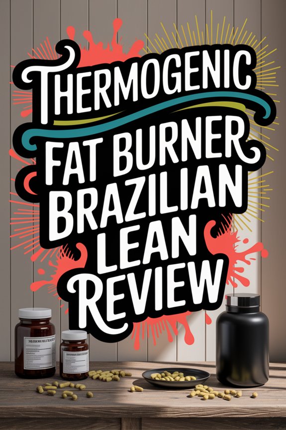 thermogenic fat burner capsules
