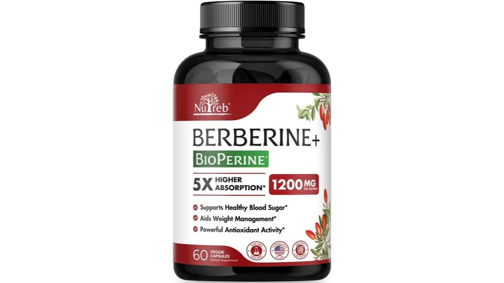 ultra pure berberine capsules