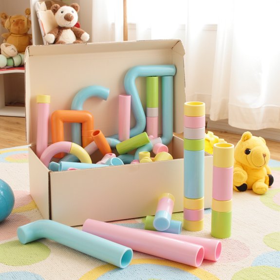 24 pipes for sturdy playpen
