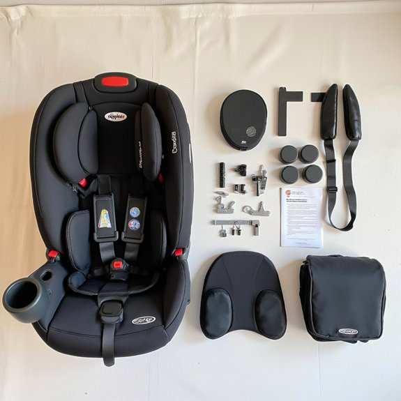 car seat installation instructions included