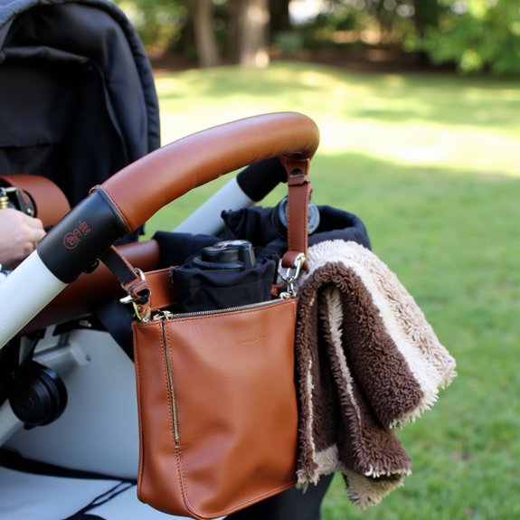 comfortable leatherette handle assembly
