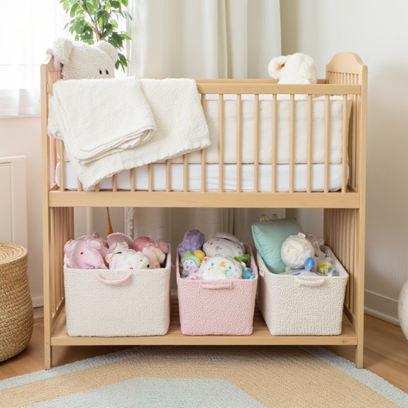 convenient storage for parents