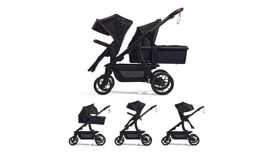 convertible stroller with bassinet