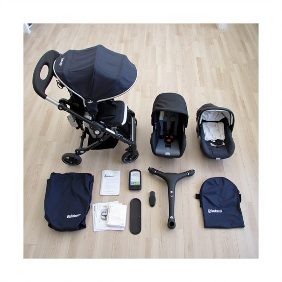 infant car seat package contents