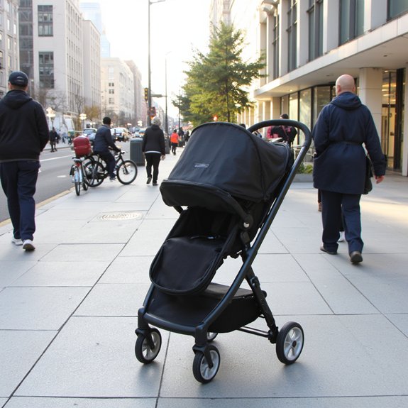 lightweight urban travel stroller