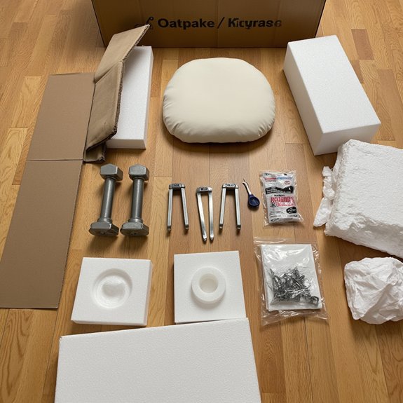 organized packaging and instructions