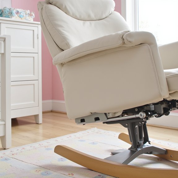 quiet smooth gliding mechanism