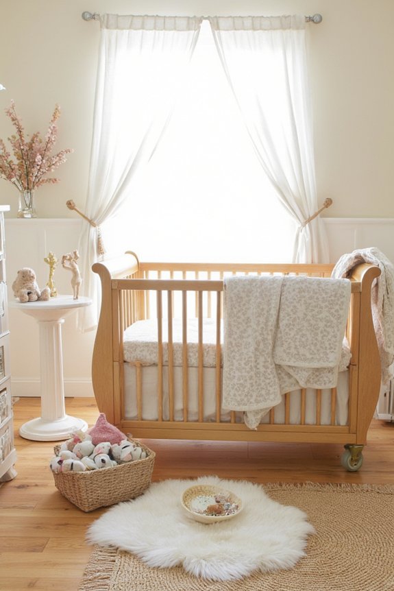 timeless nursery crib design
