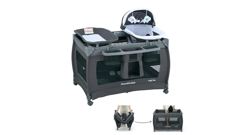 versatile baby playard setup