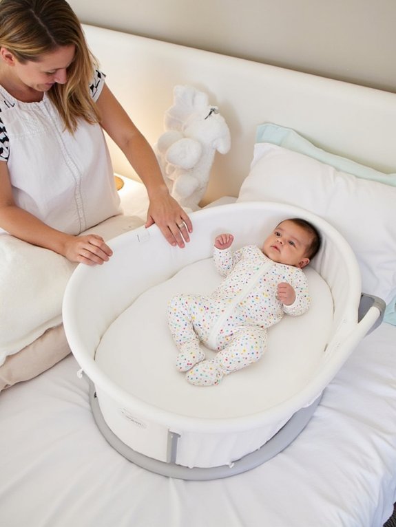 adjustable bassinet height benefits
