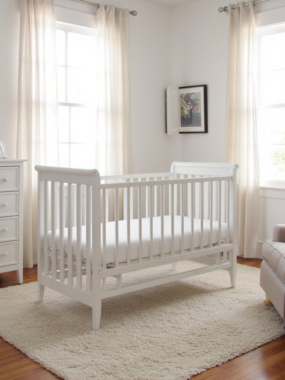 adjustable crib mattress heights