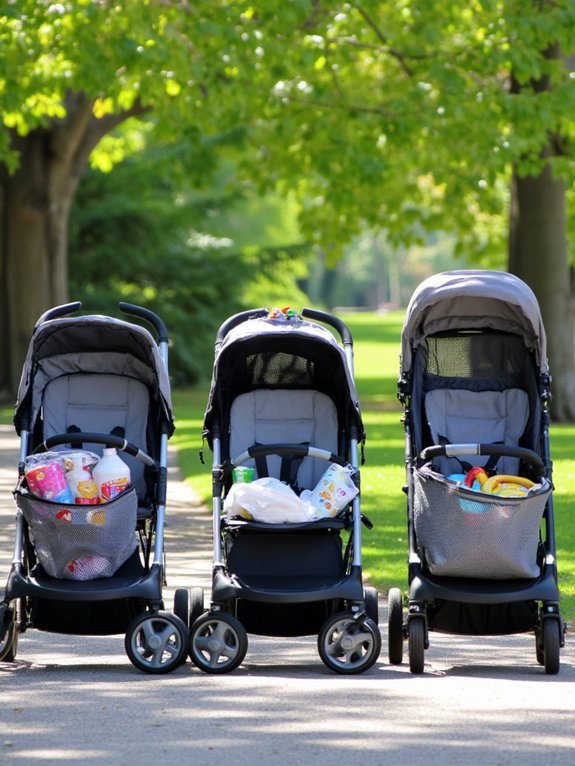 Top 3 Tips for Budget Double Strollers With Storage. Double & Triple Strollers
