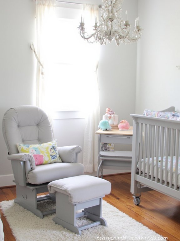 affordable nursery glider sets