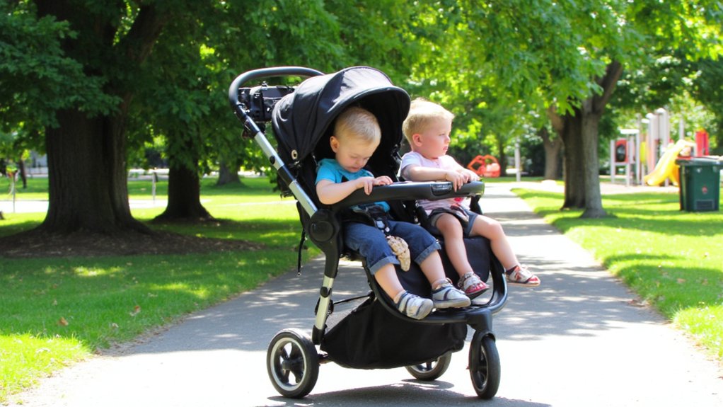 affordable strollers with storage