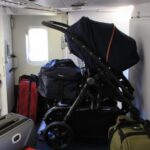 What Double Stroller Fits Airplane Overhead Bins?