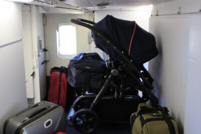 airplane overhead bin stroller