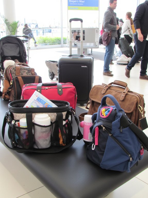 Top 5 Diaper Bags for Airplane Organization. Diaper Bags