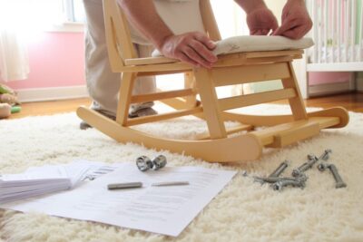 assembling nursery gliders guide