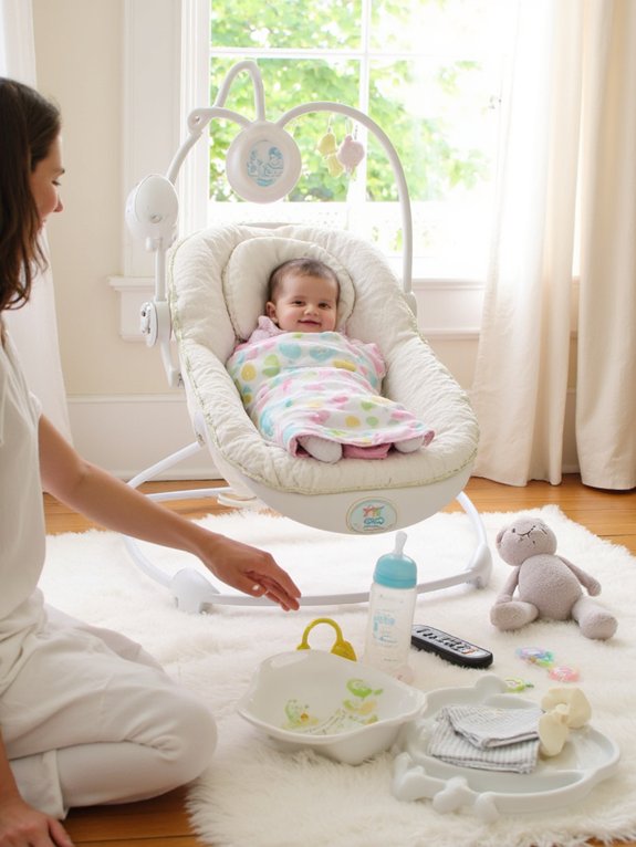 Top 10 Tips for Automatic Rocking Baby Swings. Smart Baby Swings & Bouncers