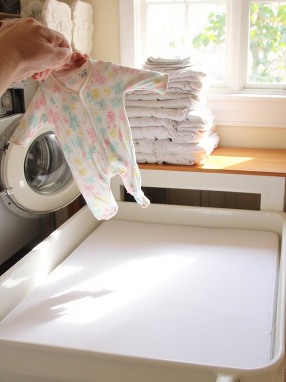 baby bedding washing guidelines