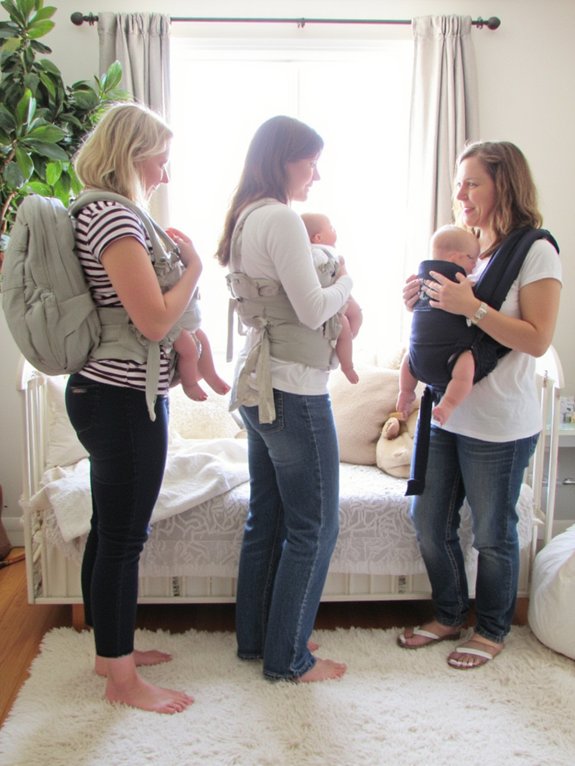 baby carrier back support