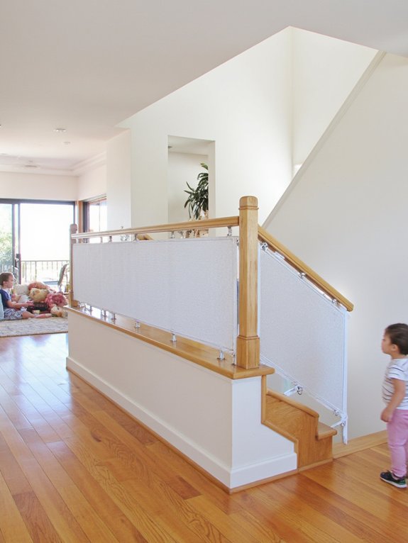 babyproof your stair banisters