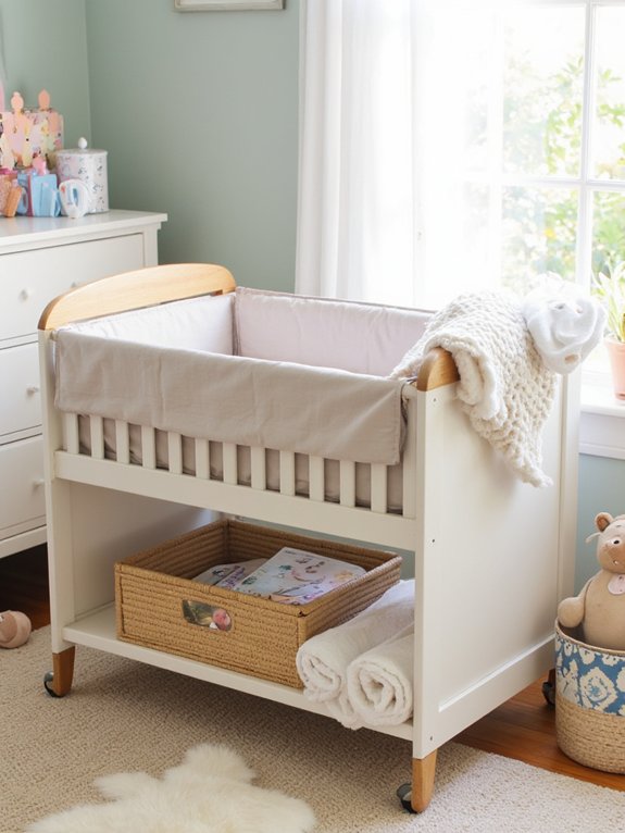How to Choose a Bassinet With Storage Underneath. Bassinets