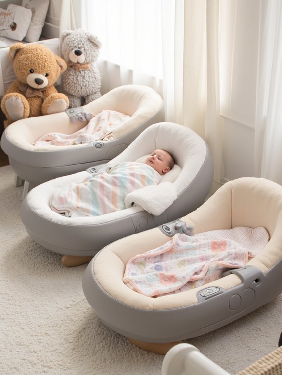Top Baby Sleepers Featuring Built-In Vibration. Bassinets