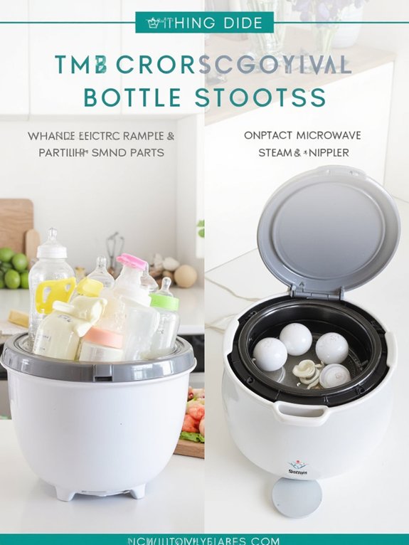 bottle sterilizer capacity comparison