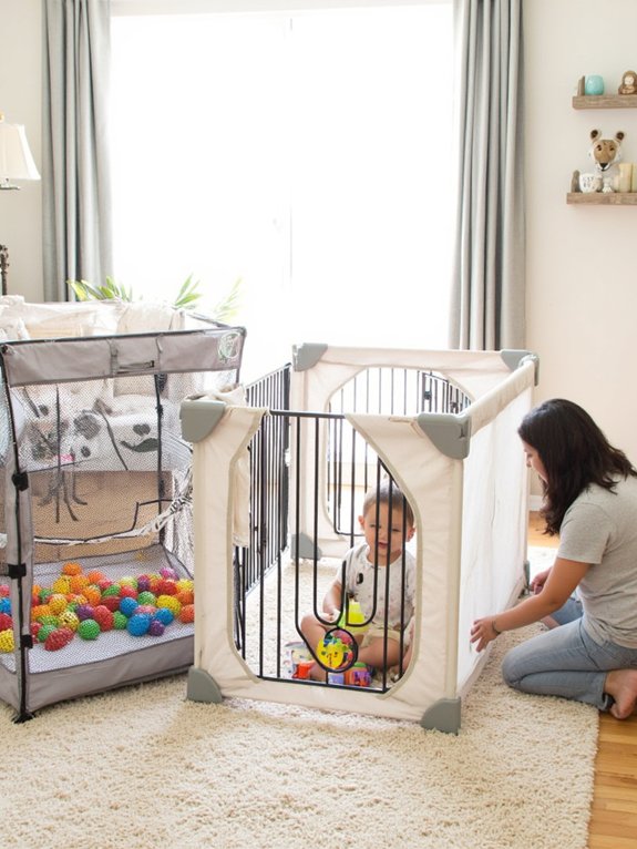 budget playpens safety features