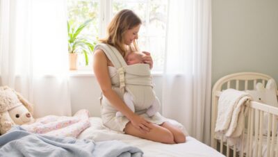 c section friendly baby carriers