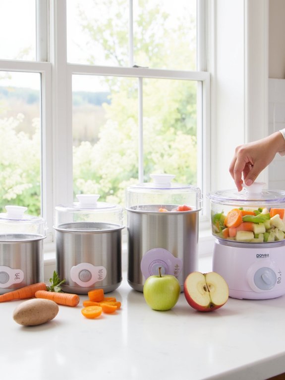 choosing baby food capacity