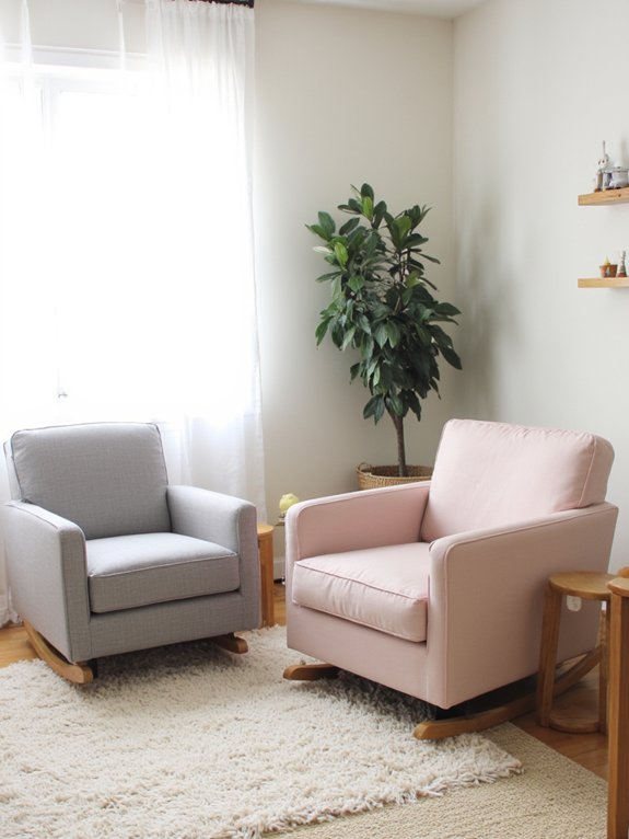 How to Pick Modern Glider Chairs for Nurseries. Gliders & Rocking Chairs