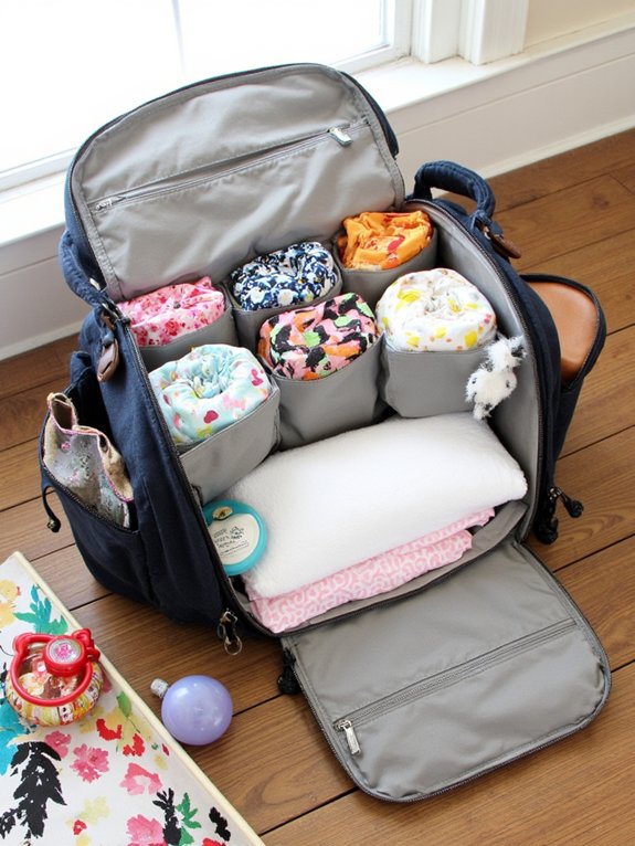 cloth diaper bag options