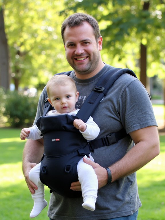 comfortable adjustable baby carriers