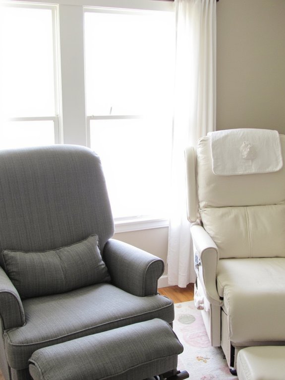 comfortable and durable upholstery