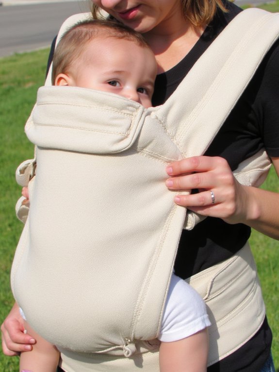 comfortable ergonomic baby carrier