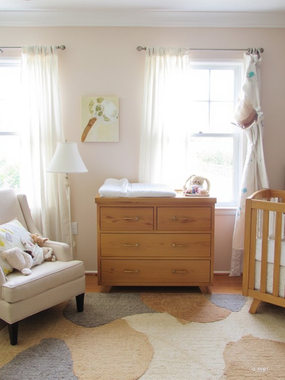 comfortable height changing tables