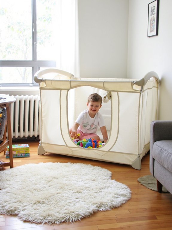 compact affordable play yards